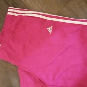 Adidas ladies Capri pants pink